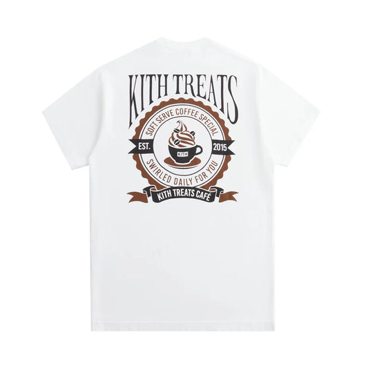 Kith Treats Coffee Vintage Tee 'White' (J)